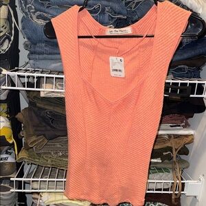 Free people small ribbed tank top